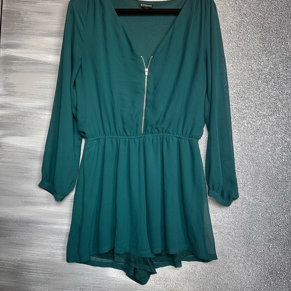 Express Teal Midi Dress - Picture 3 of 9